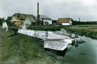 Asisbiz Messerschmitt Bf 110G Zerstorer 2.NJG5 C9+AK belly landed Holland 01