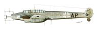 Asisbiz Messerschmitt Bf 110G4 Zerstorer 6.NJG6 2Z+AP WNr 720189 Habermayr Italy 1944 0B