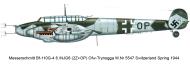Asisbiz Messerschmitt Bf 110G4 Zerstorer 6.NJG6 2Z+OP Treynogga WNr 5547 Switzerland 1944 0A