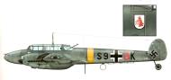 Asisbiz Messerschmitt Bf 110E Zerstorer 2.SKG210 S9+BK WNr 4108 crash landed Seschtschinskaja 1941 0A