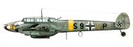 Asisbiz Messerschmitt Bf 110C7 Zerstorer 6.ZG1 S9+LP WNr 3100 Sonntag Russia 1942 0A