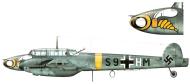 Asisbiz Messerschmitt Bf 110E Zerstorer 4.ZG1 Zerstorer S9+HM Russia 1942 0A