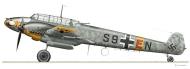 Asisbiz Messerschmitt Bf 110E1 Zerstorer 5.ZG1 S9+EN WNr 4054 Russia 1942 0A