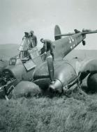 Asisbiz Messerschmitt Bf 110C Zerstorer 6.ZG76 2N+IP landing mishap 1940 ebay auction 01