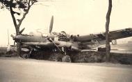 Asisbiz Messerschmitt Bf 110C Zerstorer 8.ZG76 2N+HN Stkz BB+UH WNr 3513 accident Laval Airfield 1940 09
