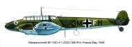 Asisbiz Messerschmitt Bf 110C4 Zerstorer 1.ZG2 3M+FH France May 1940 0A
