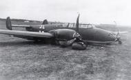 Asisbiz Messerschmitt Bf 110C Zerstorer I.ZG52 crash landing 01