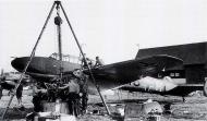 Asisbiz Messerschmitt Bf 110B1 Zerstorer 3.ZG76 M8+HL undergoing an engine change France 01