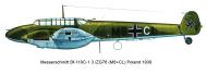 Asisbiz Messerschmitt Bf 110C1 Zerstorer 3.ZG76 M8+CL Poland 1939 0A