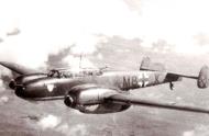 Asisbiz Messerschmitt Bf 110D Zerstorer 2.ZG76 M8+JK France 1940 01