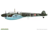 Asisbiz Messerschmitt Bf 110D Zerstorer 2.ZG76 M8+OK Dackelbauch WNr 3148 Norway 1941 0B