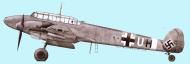 Asisbiz Messerschmitt Bf 110G Zerstorer 1.ZG76 M8+UH 1943 0A