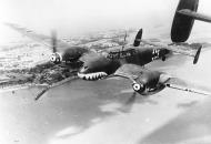 Asisbiz Messerschmitt BF 110C4 Zerstorer 6.ZG76 M8+EP over the English Channel August 1940 02
