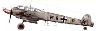 Asisbiz Messerschmitt Bf 110E1 Zerstorer 6.ZG76 M8+IP Hans Joachim Jabs Germany 1940 0A