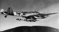 Asisbiz Messerschmitt Bf 110G2M1M5 Zerstorer 4.ZG76 M8+KM over Prague Czechoslovakia 1944 01