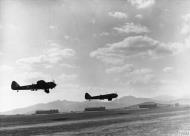 Asisbiz Bristol Blenheim I RAF 30Sqn taking off from Eleusis, Greece IWM MERAF1101