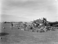 Asisbiz Bristol Blenheim VD RAF 614Sqn refuelling at Blida Algeria IWM CNA51