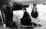 Asisbiz Bristol Blenheim I FAF LeLv42 BlenheimIs being reloaded with bombs at Onttola 1944 01