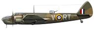 Asisbiz Artwork Blenheim IV RAF 114 RTV V6391 Ivor Broom, Knapsack raid 12th Aug 1941 0A