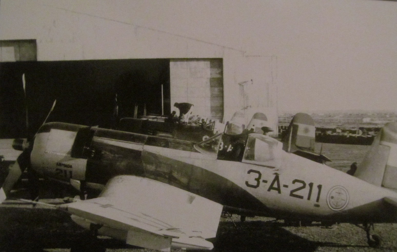 Vought F4U-5 Corsair ARA 2 Escuadrilla Aeronaval de Ataque 3A211 Argentina 1964 01