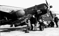 Asisbiz Vought F4U 5NL Corsair ARA 2 Escuadrilla Aeronaval de Ataque 3A204 being re armed Argentina mid 1950s 01