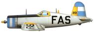 Asisbiz Vought FG 1D Corsair Escuadrilla 2 FAS 201 Escuadron Caza Bombardeo Fuerza Aerea Salvadorena 0A
