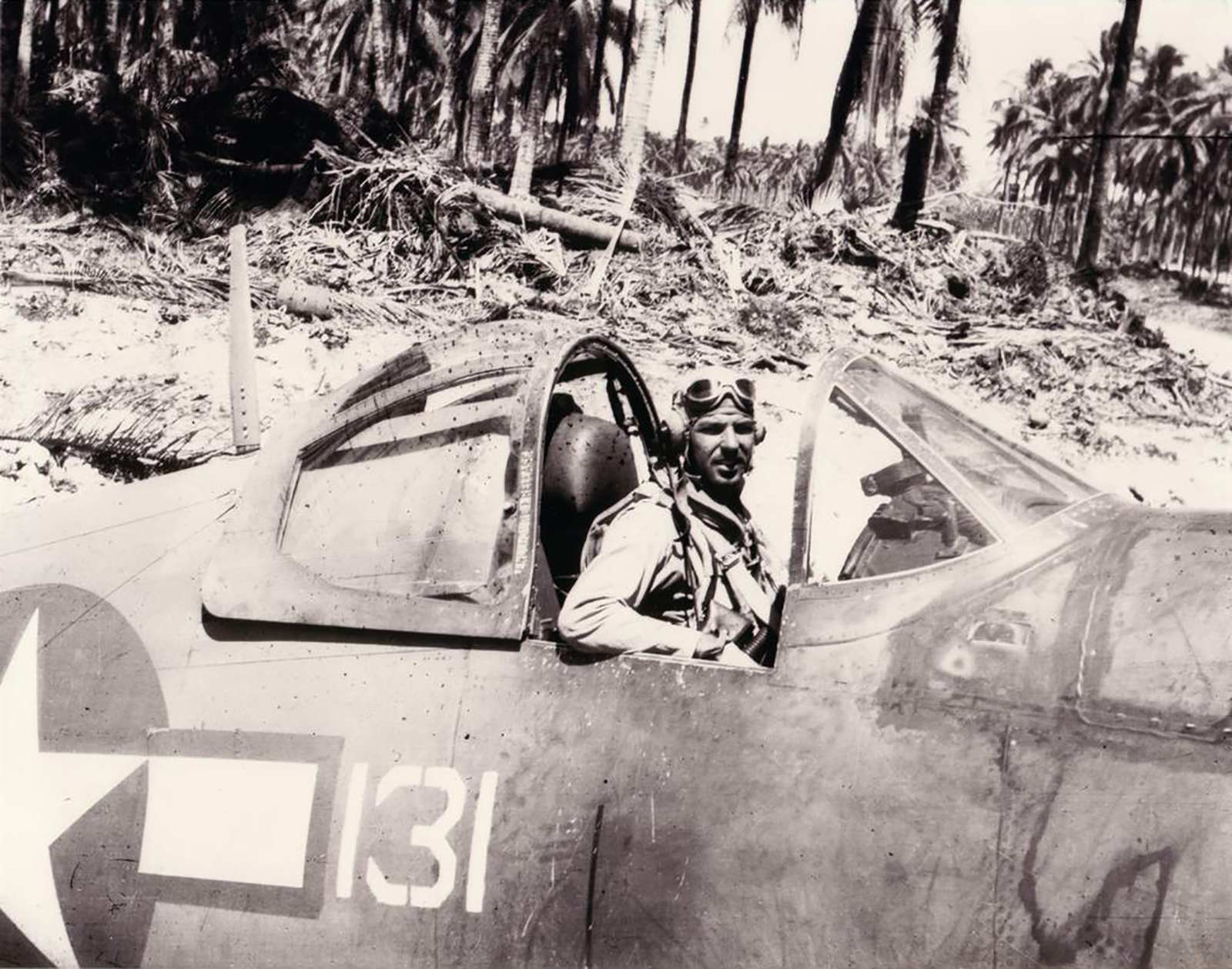 Aircrew Charles Lindbergh and LtCol Vince Lipovsky who was Lindberghs wingman 01