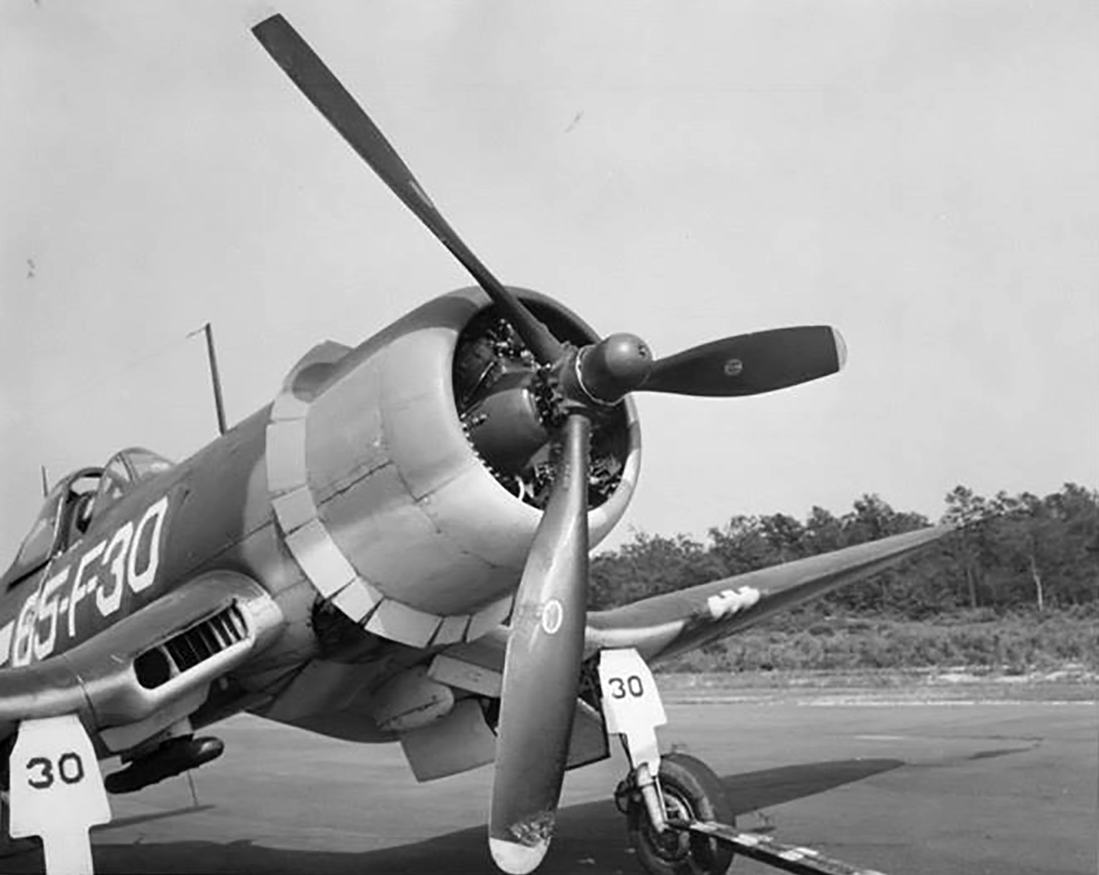 Vought F4U-1D Corsair VF-65 White 65F30 01