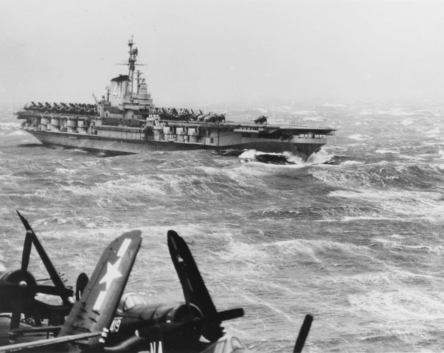 CVB-41-USS-Midway-viewed-from-CV-47-USS-