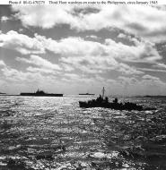 Asisbiz Third Fleet carriers en route to the Philippines January 1945