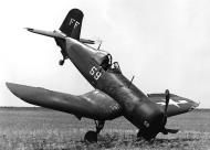 Asisbiz Goodyear FG 1D Corsair NARTU White FF59 BuNo 92225 ran off the runway at NAS Oakland 23rd Jun 1947 01