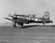 Asisbiz Vought F4U 1D Corsair MARTD Dallas White D69 BuNo 92279 at MCAS El Toro CA 1950 01