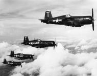 Asisbiz Vought F4U 4 Corsair VF 14 White T401T412 T408 and T404 from NAS Cecil Field Jacksonville FL 01