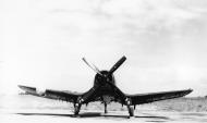 Asisbiz Vought F4U 4N Corsair NATC White Z64 head on profile photo 01