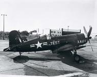 Asisbiz Vought F4U 5NL Corsair TEST BuNo 124665 was converted to XF4U 6 prototype XAU 1 flew 31st Jan 1952 03