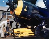 Asisbiz Vought F4U Corsair carries an upgraded version of the Bat (ASM N 2A) 1953 01