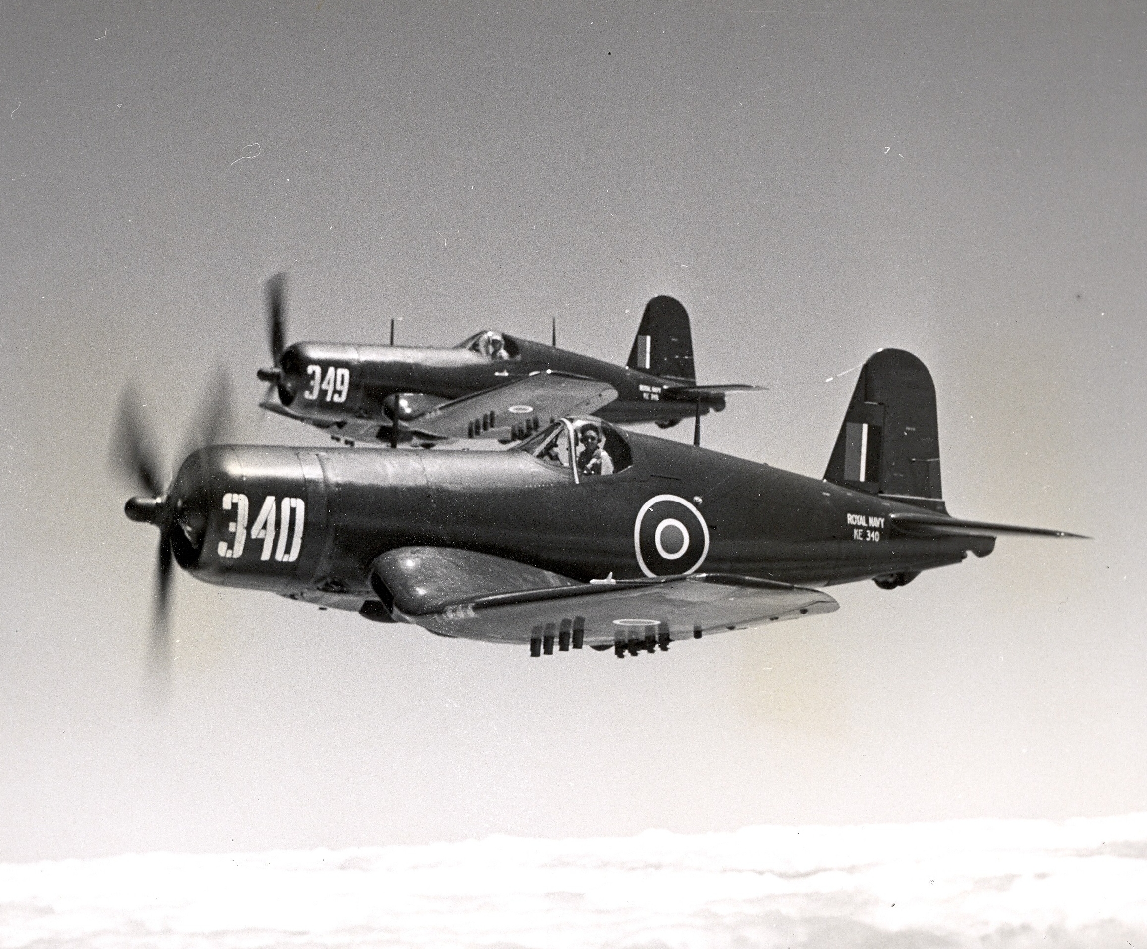 Fleet Air Arm Goodyear FG 1D Corsair MkIV White 340 KE340 BuNo 92416 01