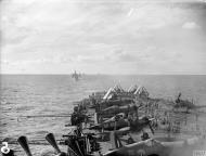 Asisbiz Fleet Air Arm 1830NAS Corsair II Red 7G n 7K HMS Illustrious off Surabaya 5th 27th May 1944 IWM A24269