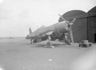 Asisbiz Fleet Air Arm 1830NAS Corsair at HMS Ariel used as Radio n Mechanics training center 27th Jun 1945 IWM A29550