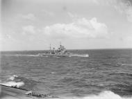 Asisbiz HMS Victorious with HMS Howe off Sigli Sumatra 18th Sep 1944 IWM A25752
