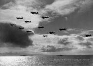 Asisbiz Victorious Corsairs forming up for Iceberg Oolong in April 1945 01