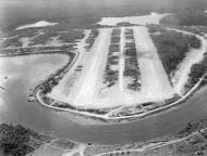 Asisbiz Aerial oblique view of the Ondonga airstrip New Georgia 1944 01