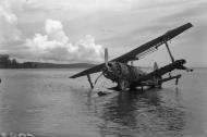 Asisbiz Japanese Mitsubishi F1M floatplane allied code name Pete destroyed Rekata Bay Santa Isabel Island 01