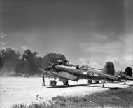 Asisbiz RNZAF 31 Servicing Unit Corsairs NZ5349 and NZ5347 under going maintenance at Piva Bougainville 01