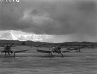 Asisbiz RNZAF Vought F4U 1D Corsairs based at RNZAF Station Ardmore Auckland New Zealand 1944 01