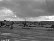 Asisbiz RNZAF Vought F4U 1D Corsairs based at RNZAF Station Ardmore Auckland New Zealand 1944 02