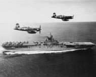 Asisbiz Vought F4U 5N Corsair VC 3 White NPxx BuNo 124539 Lt JG Stranlun CV 21 USS Boxer off Korea 4th Sep 1951 01