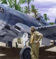 Asisbiz Vought F4U 1A Corsair VF 17 Jolly Rogers White 3 Jim Streig 1943 02