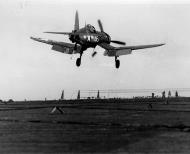Asisbiz Vought F4U 1A Corsair VF 17 White 36 landing CV 17 USS Bunker Hill 14th Sep 1943 01
