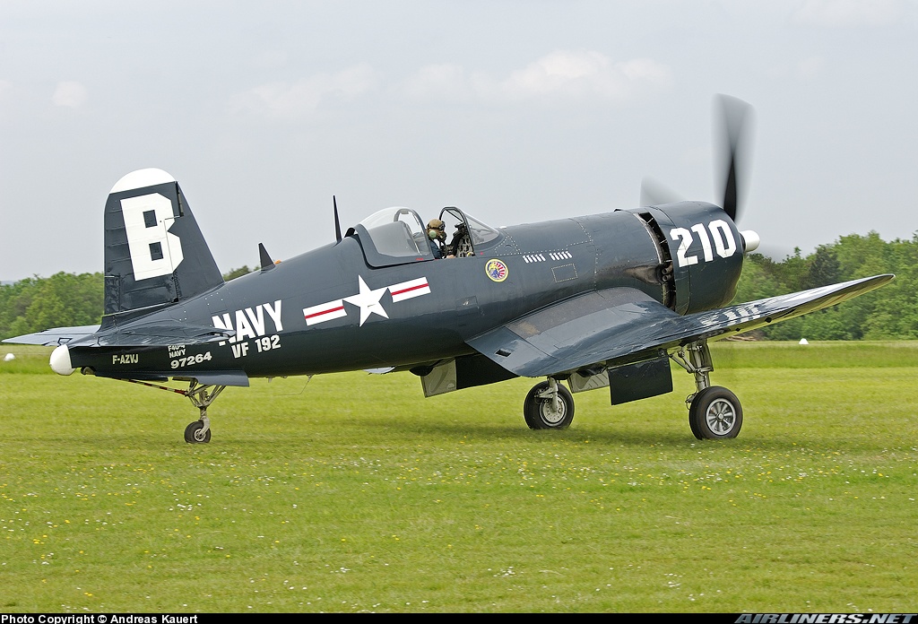 Airworthy warbird Vought F4U 4 Corsair BuNo 97264 B210 F AZVJ 13